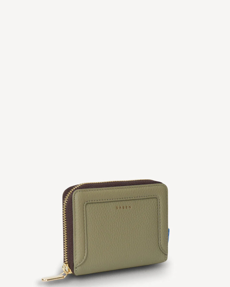 SABEN LANDRY WALLET-EUCALYPTUS