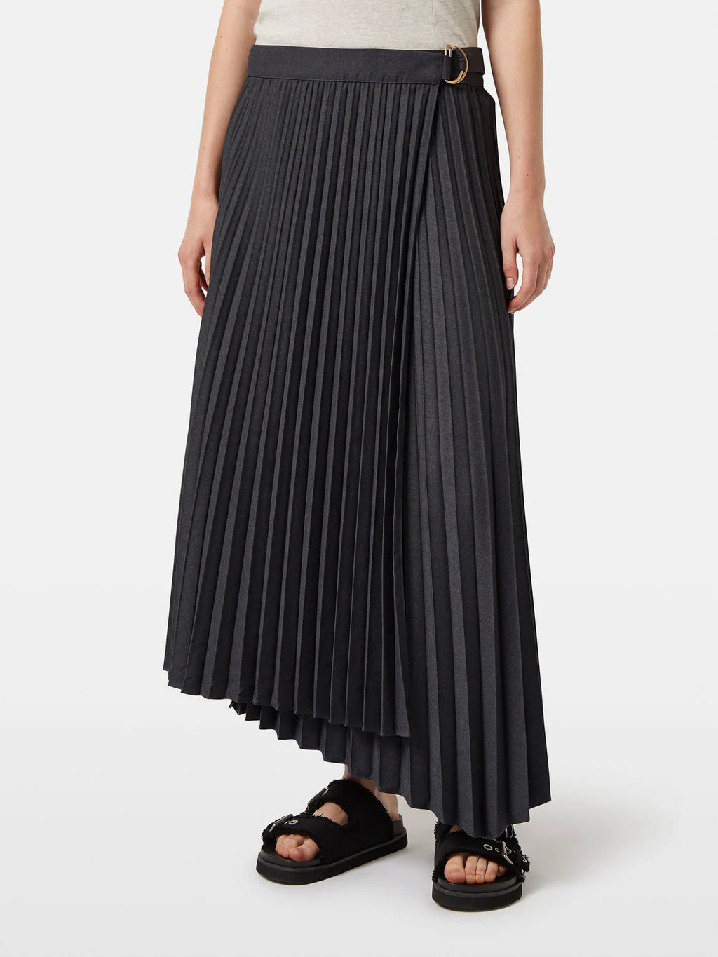 SCOTCH & SODA TAILORED PLEATED SKIRT
