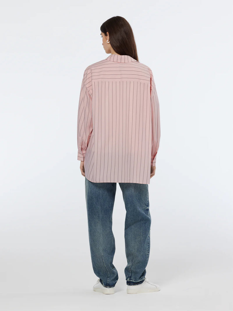 SCOTCH & SODA STRIPED OVERSIZE SHIRT
