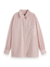 SCOTCH & SODA STRIPED OVERSIZE SHIRT