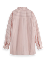 SCOTCH & SODA STRIPED OVERSIZE SHIRT