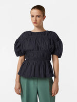 SCOTCH & SODA GATHERED COTTON TOP