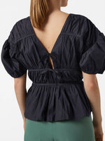SCOTCH & SODA GATHERED COTTON TOP