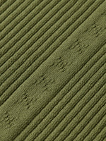 SCOTCH & SODA RIBBED KNITTED TANK-MILITARY
