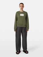 SCOTCH & SODA CHEST ARTWORK SWEATSHIRT