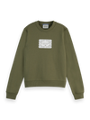SCOTCH & SODA CHEST ARTWORK SWEATSHIRT