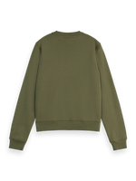 SCOTCH & SODA CHEST ARTWORK SWEATSHIRT
