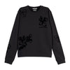SCOTCH & SODA FLOCK PRINT SWEATSHIRT