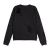 SCOTCH & SODA FLOCK PRINT SWEATSHIRT