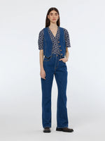 SCOTCH & SODA FITTED DENIM WAISTCOAT