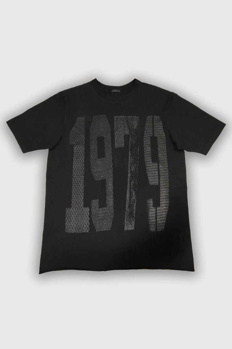 ZAMBESI 1979 TEE-BLACK/BLACK