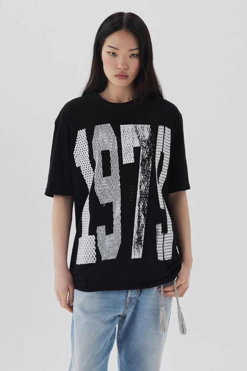 ZAMBESI 1979 TEE-BLACK/WHITE