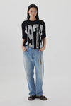 ZAMBESI 1979 TEE-BLACK/WHITE