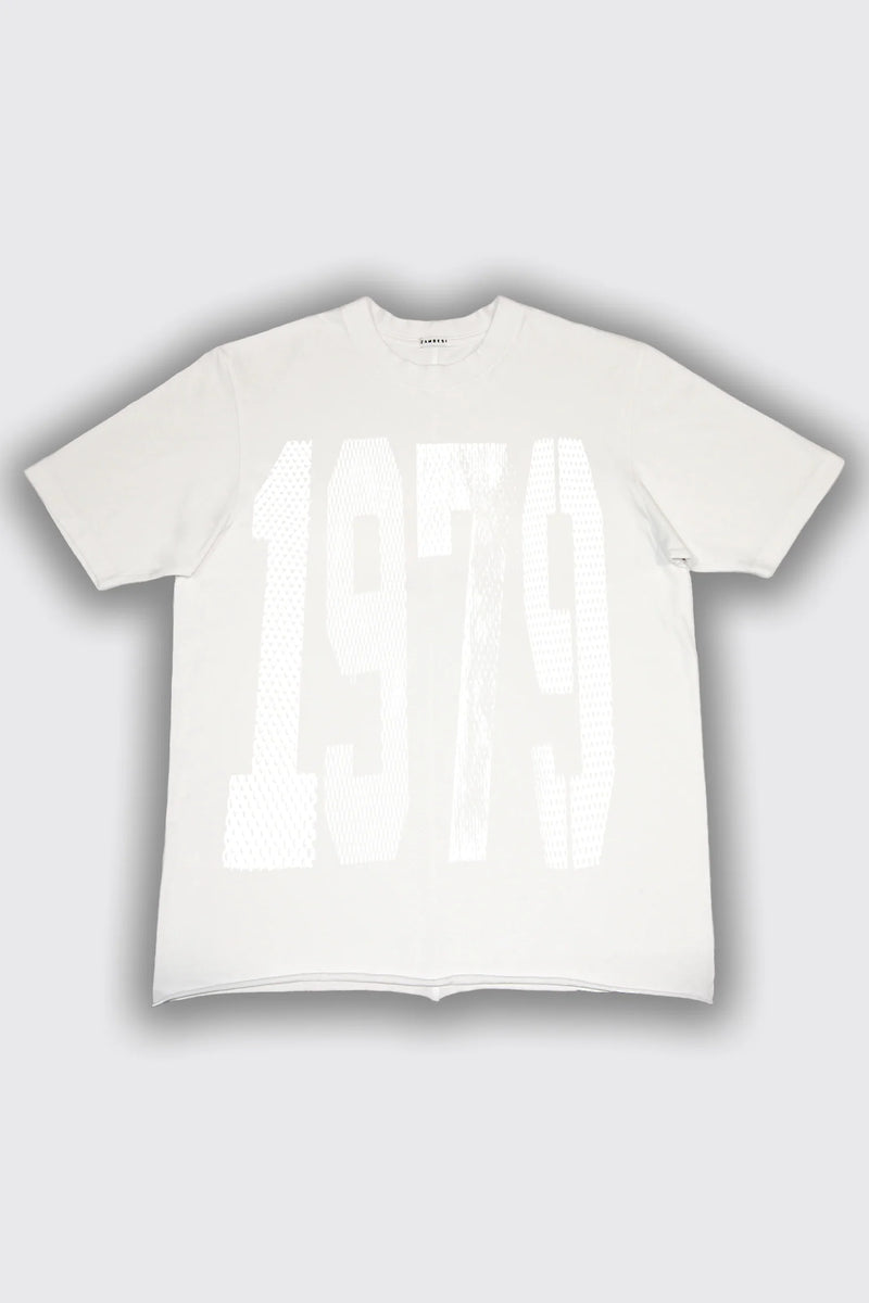 ZAMBESI 1979 TEE-WHITE/WHITE