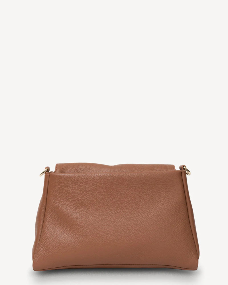 SABEN BECKETT SHOULDER BAG-TAN