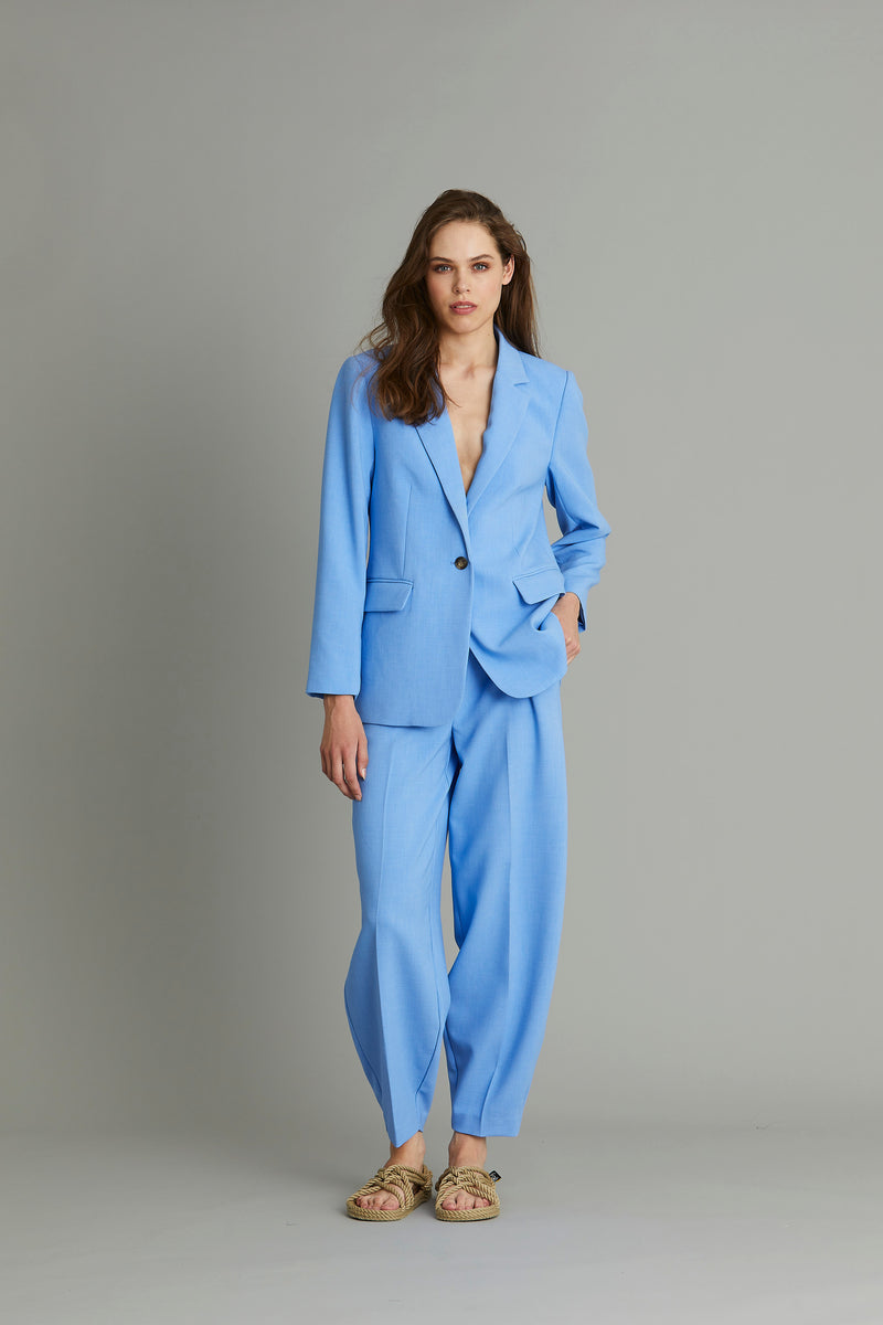 RUE DE FEMME SAFIA BLAZER-AQUA