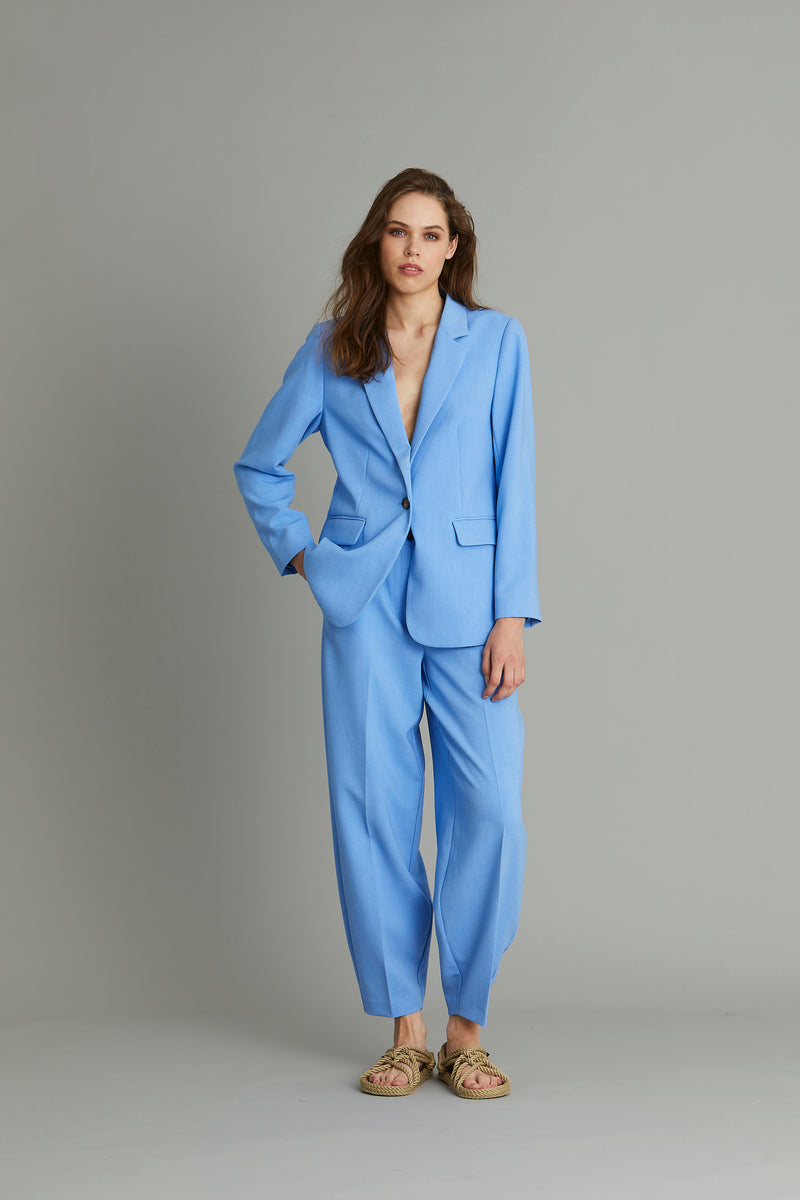RUE DE FEMME SAFIA BLAZER-AQUA