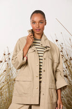MAUD DAINTY CROFT TOP-SAFARI