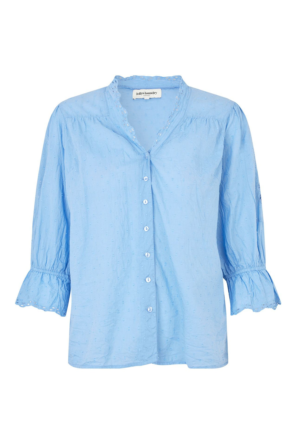 LOLLYS LAUNDRY CHARLIE LL SHIRT-BLUE