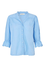 LOLLYS LAUNDRY CHARLIE LL SHIRT-BLUE