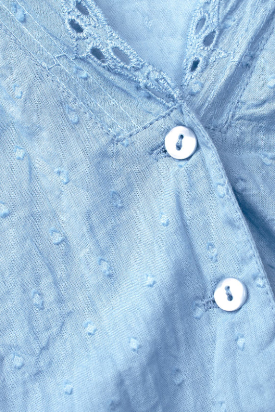 LOLLYS LAUNDRY CHARLIE LL SHIRT-BLUE