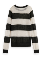 SCOTCH&SODA BLOCK STRIPE RAGLAN PULLOVER