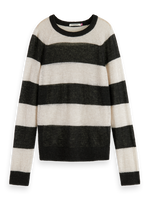 SCOTCH&SODA BLOCK STRIPE RAGLAN PULLOVER