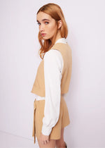 GAUDI VEST-35019 SAND