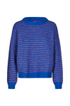 LOLLYS LAUNDRY TERRY KNIT JUMPER-BLUE