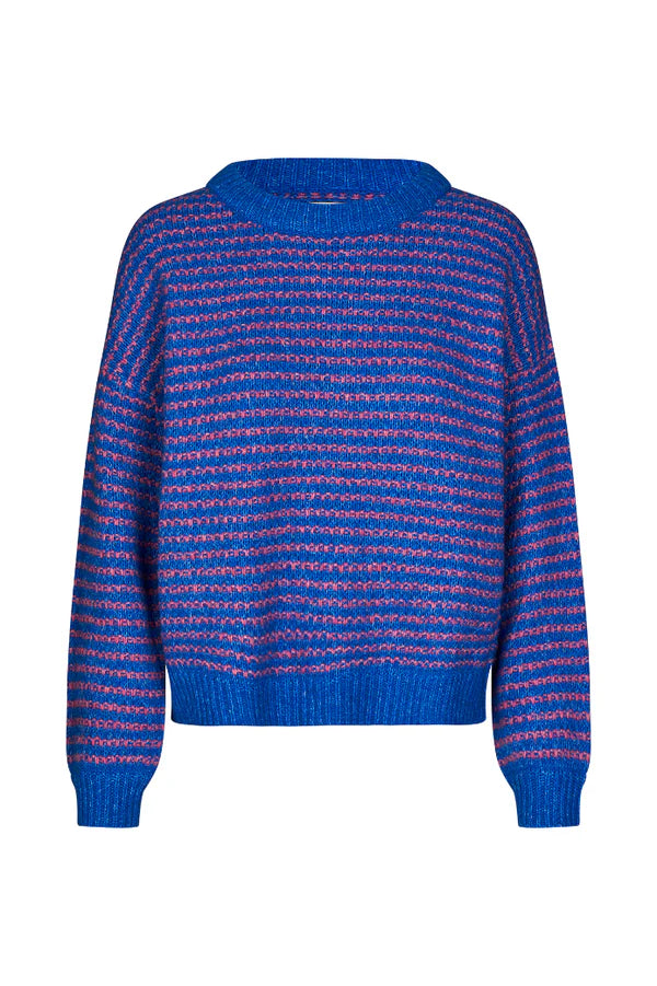 LOLLYS LAUNDRY TERRY KNIT JUMPER-BLUE