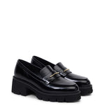 KATHRYN WILSON SABRINA LOAFER-BLACK HI SHINE