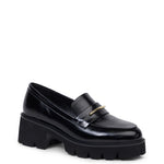 KATHRYN WILSON SABRINA LOAFER-BLACK HI SHINE