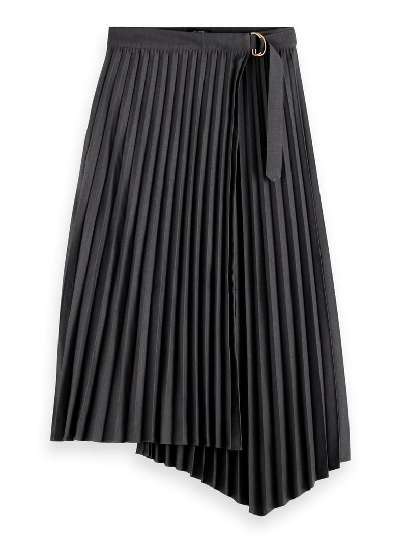 SCOTCH & SODA TAILORED PLEATED SKIRT