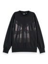 SCOTCH & SODA FOIL PRINT OVERSIZED TEE