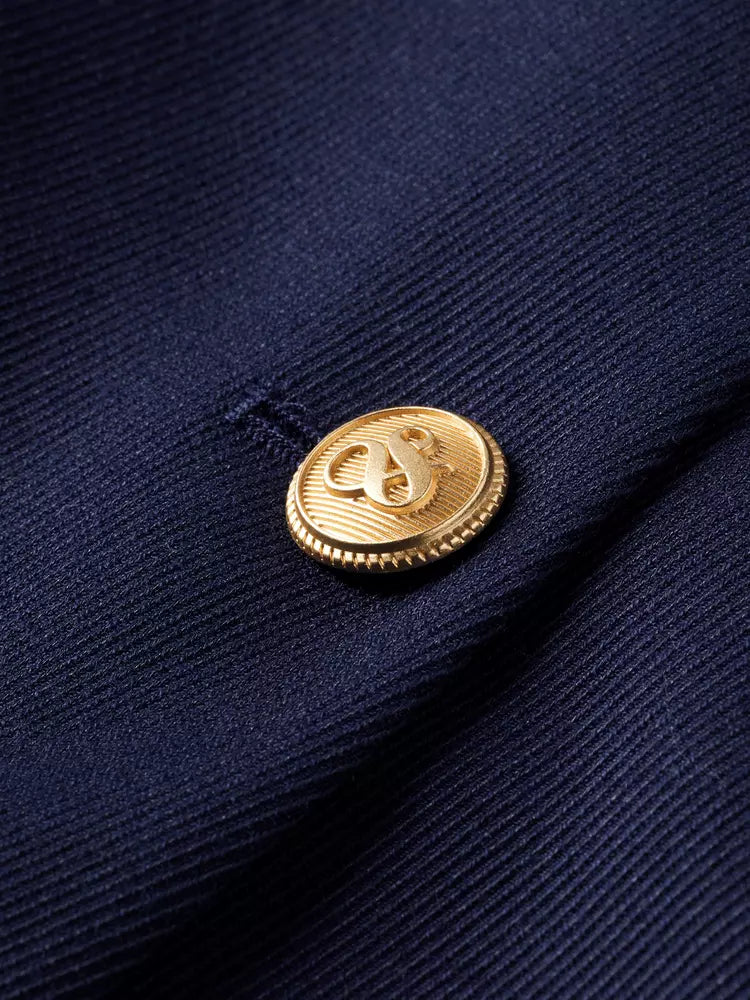 SCOTCH & SODA BOYFRIEND GABARDINE TWILL DRESS
