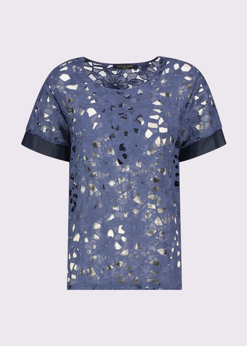 DENNY ROSE LACE BLOUSE