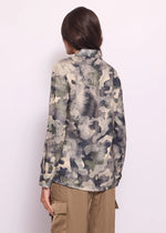 DENNY ROSE PRINTED GEORGETTE SHIRT