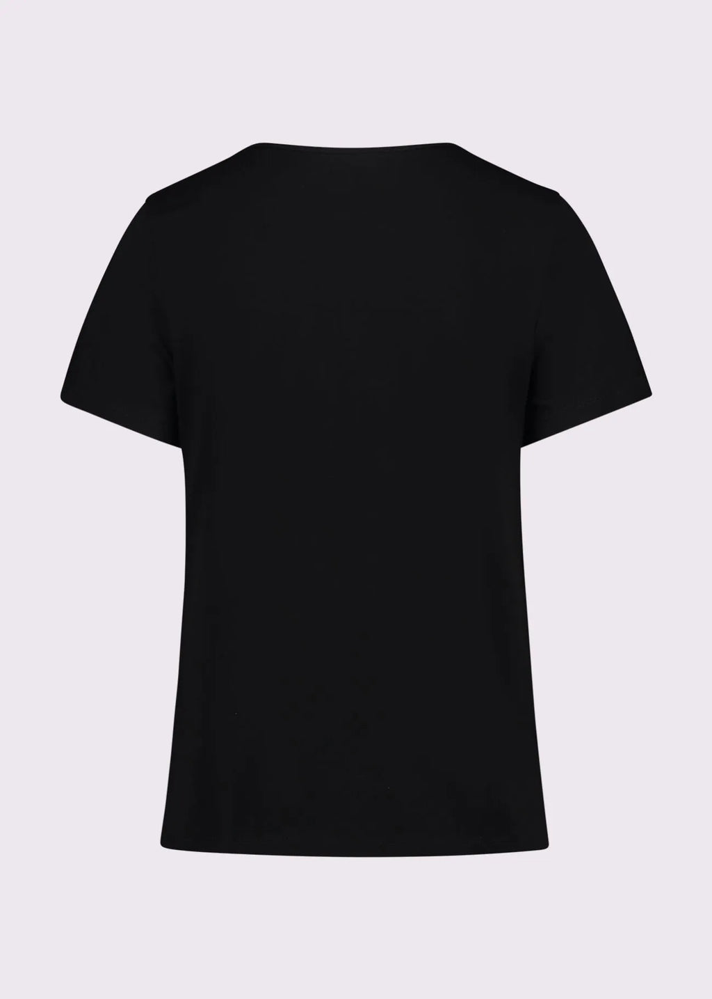 DENNY ROSE T-SHIRT WITH PRINT-BLACK