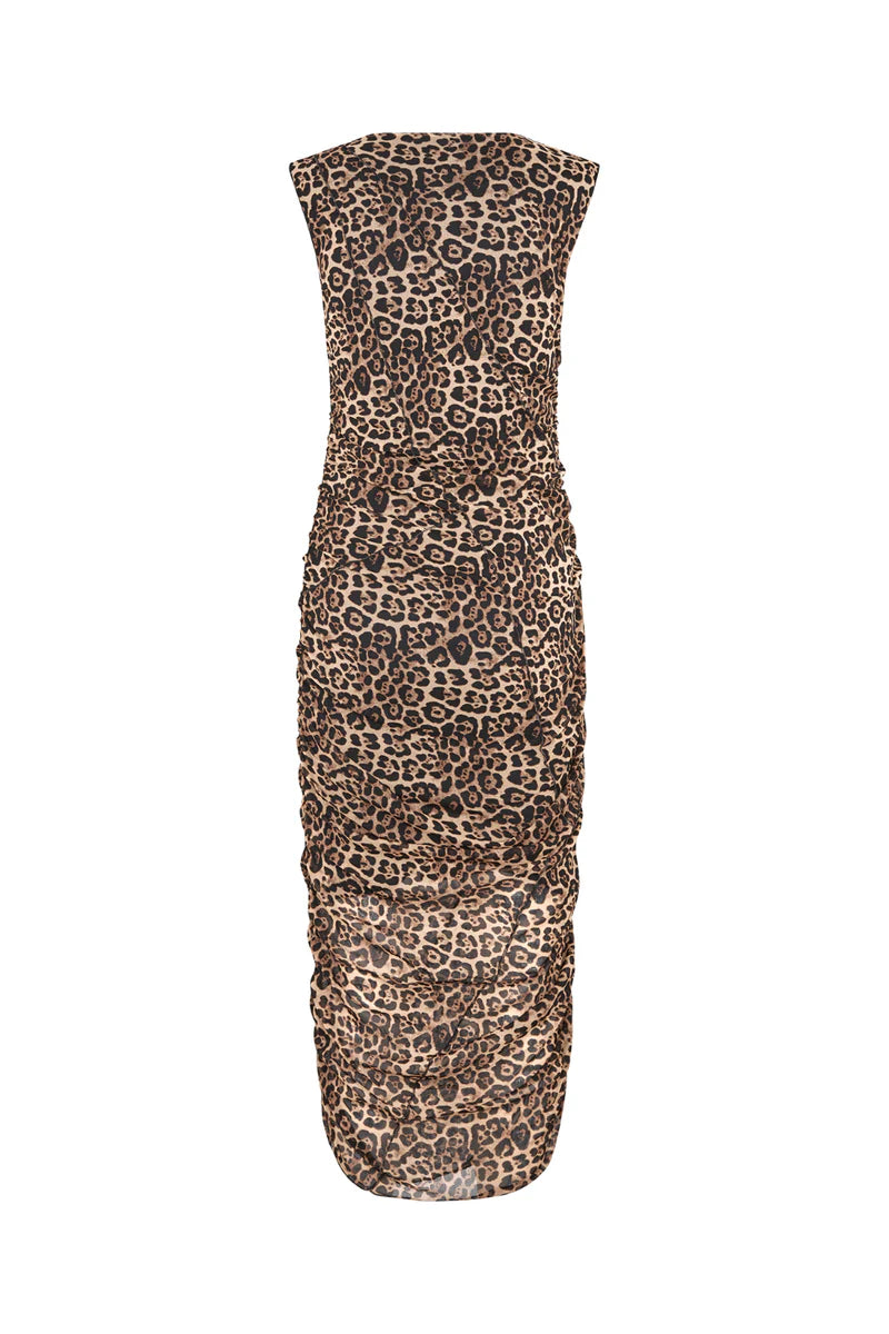LOLLYS LAUNDRY LOLU MAXI DRESS-LEOPARD PRINT – Trumps Clothing