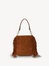 SABEN COCO MINI BAG-TAN SUEDE & FRINGE