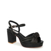 MISS WILSON HELLER HEEL-BLACK CALF