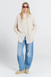 KAREN WALKER OVERSIZED WALKER SHIRT-NATURAL