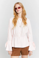 KAREN WALKER QUEST SHIRT-PETAL PINK