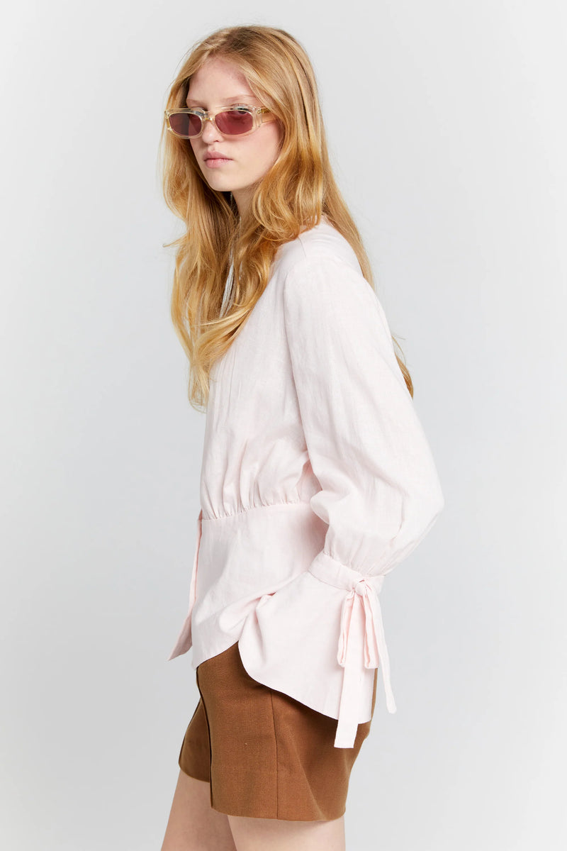 KAREN WALKER QUEST SHIRT-PETAL PINK