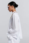 KAREN WALKER FURROW SHIRT-OFF WHITE