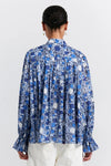 KAREN WALKER FURROW SHIRT-BLUE MULTI