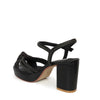 MISS WILSON HELLER HEEL-BLACK CALF