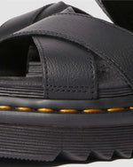 DR MARTENS VOSS II CROSS STRAP SANDAL.