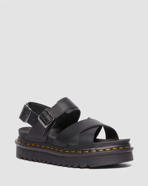 DR MARTENS VOSS II CROSS STRAP SANDAL.