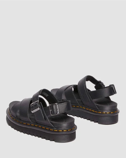 DR MARTENS VOSS II CROSS STRAP SANDAL.